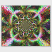 注視鮮やか極 ラッピングペーパー (フラット)