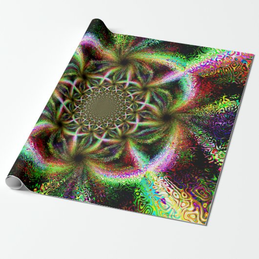 注視鮮やか極 ラッピングペーパー (アンロールド)