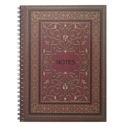 注記中世の巻物 ノートブック (正面)