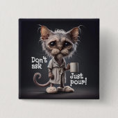 注頼ぐなさい! 缶バッジ (正面)