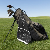 注,ミュージカル,音楽,メロディー,サウンド,記号,クレフ、 音符記号, ゴルフタオル (グリーン)