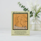 注#3意識 – 依存発生から ポストカード (スタンド正面)