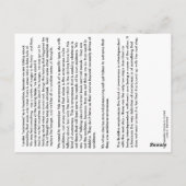 注#3意識 – 依存発生から ポストカード (裏面)