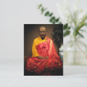 泰末円本音…仏中国の僧 ポストカード (スタンド正面)