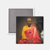 泰末円本音…仏中国の僧 マグネット (正面/裏面)