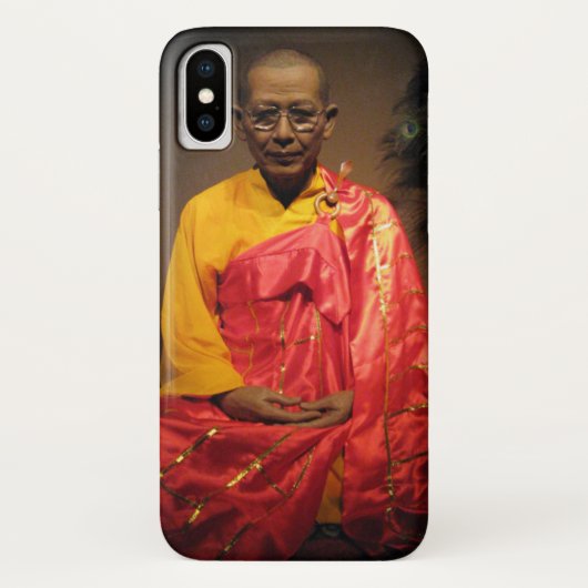 泰末円本音…仏中国の教僧iPhone Case-Mate iPhoneケース (裏面)