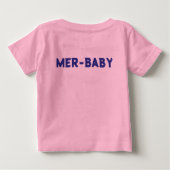 泳いでいたい！MER-BABY Tシャツ (裏面)
