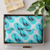 泳いでいる黒い人魚 薄葉紙 (ギフト)