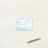 「泳いでみたい」とっておきのノート ポストイット (デスク上)