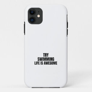 泳いでみよ素晴らしう iPhone 11 ケース