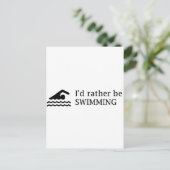 泳いでる方がいいな ポストカード (スタンド正面)