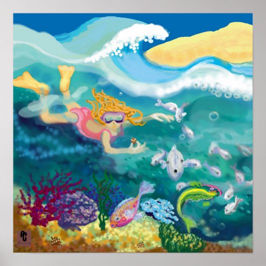 泳いで ポスター (正面)