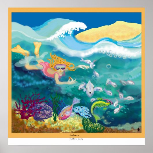 泳いで ポスター (正面)