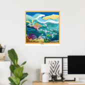 泳いで ポスター (ホームオフィス)