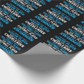 泳おもしろいぎ定義泳ぐ人 ラッピングペーパー (角)