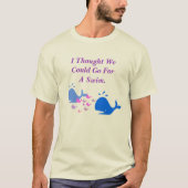泳ぎに行く Tシャツ (正面)