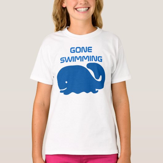 泳ぎに行こう Tシャツ (正面)