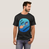 泳ぎ続けるのだ Tシャツ (正面フル)