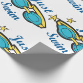 泳ぐだけ ラッピングペーパー (角)