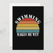 泳ぐと水泳好きになる シーズンカード (正面/裏面)