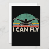 泳ぐと水着おもしろいが飛べる シーズンカード (正面/裏面)