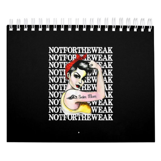 泳ぐのが好き-泳ぐ母さんは弱くない カレンダー (カバー)