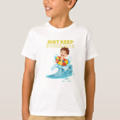 泳ぐのをやめないで Tシャツ (正面)