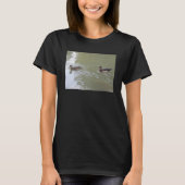 泳ぐアヒル Tシャツ (正面)