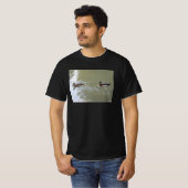 泳ぐアヒル Tシャツ (正面フル)