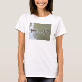 泳ぐアヒル Tシャツ