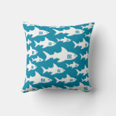 泳ぐサメ クッション (裏面)