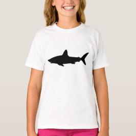 泳ぐサメ Tシャツ