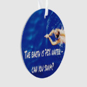 泳ぐスイムチーム大好きスイムプール オーナメント (正面)