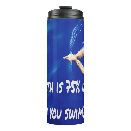 泳ぐスイムチーム大好きスイムプール タンブラー (正面)