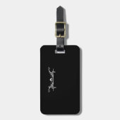 泳ぐハートビートスイムチーム泳ぐ人女子 ラゲッジタグ (正面縦)