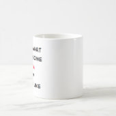 泳ぐパパ素晴らし、 コーヒーマグカップ (中央)