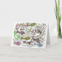 泳ぐラテン系の引用文の教授魚