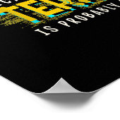 泳ぐ人おもしろい用スイミングギフト ポスター (角)