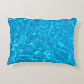 泳ぐ人またはコー食べチ（睡眠、泳ぐ）ノベルティ枕 アクセントクッション (裏面)