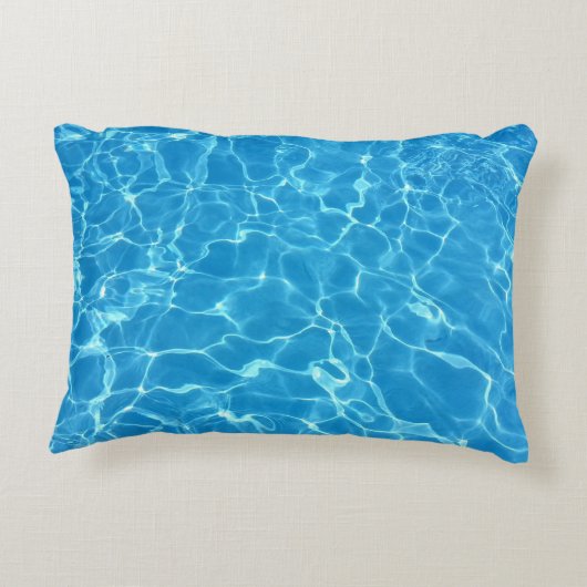 泳ぐ人またはコー食べチ（睡眠、泳ぐ）ノベルティ枕 アクセントクッション (裏面)