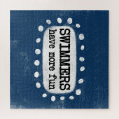 泳ぐ人より多くのおもしろいジグソーパズル ジグソーパズル (横)