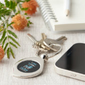 泳ぐ人スイミングスポーツギフト キーホルダー (側面)