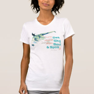 泳ぐ人バタフライストロークTシャツ Tシャツ