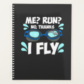 泳ぐ人水泳 プランナー手帳 (正面)