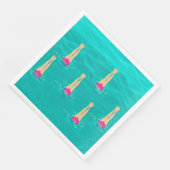 泳ぐ人芸術的が水中で泳ぐ (コーナー)