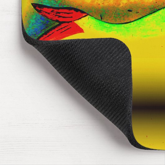 泳ぐ人魚の口 マウスパッド (コーナー)