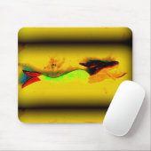 泳ぐ人魚の口 マウスパッド (マウス)