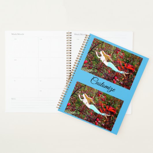 泳ぐ人魚 プランナー手帳 (ディスプレー)