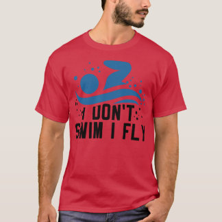 泳ぐ人1 Tシャツ