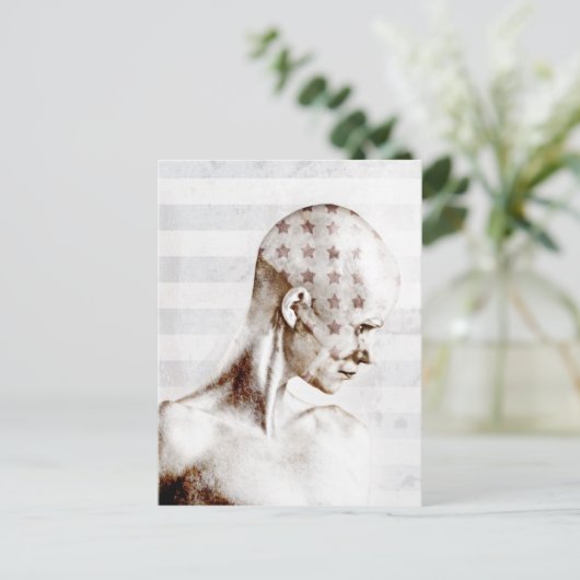 泳ぐ人2013 ポストカード (スタンド正面)